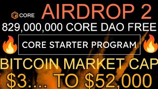 Core Dao sell Price 1277  New Airdrop Claim update today  Bitcoin market in top 10  Crypto news [upl. by Amleht]