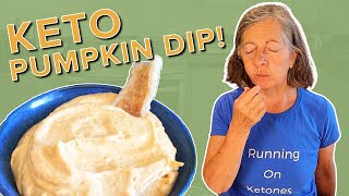 Keto Pumpkin Cream Cheese Dip [upl. by Nessa]