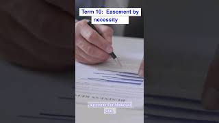 California Real Estate Exam 2024  Term Collection 1  Term 10 Easement by necessity [upl. by Nanah343]