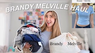 BRANDY MELVILLE TRY ON HAUL 2023 [upl. by Eta]