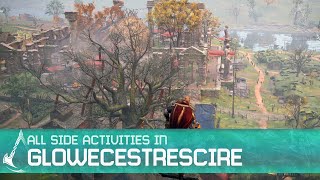 Assassins Creed Valhalla  All Activities in Glowecestrescire Completionist All the Way [upl. by Bale]