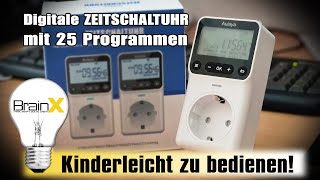 Die einfachste Digitale ZEITSCHALTUHR der Welt [upl. by Teerprah]