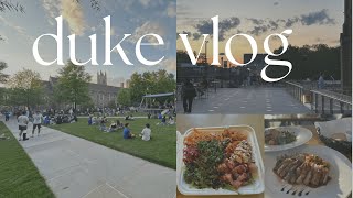 Duke vlog  sophomore year finals swae lee LDOC sunsets [upl. by Ahsoym33]