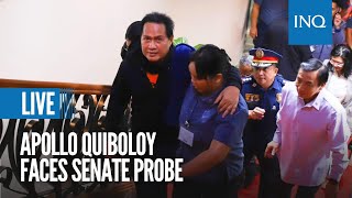 LIVE Apollo Quiboloy faces Senate probe  October 23 [upl. by Jaine]