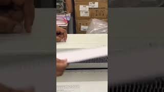 spiral binding machine review tamil📒📇 shorts  ytshorts  whatsappstatus  spiral  machine [upl. by Ofelia224]