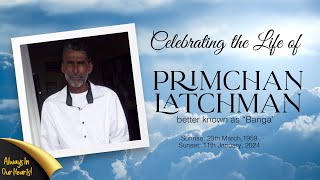 The Funeral Service of Primchan Latchman better known as “Banga” [upl. by Wiese]