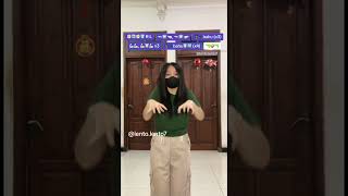 Versi ucang2 angge  Apt X Ucang2 Angge  Tutoria Dance Tiktok  dance tiktok apt remix shorts [upl. by Olatha]