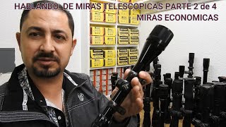 MIRAS TELESCOPICAS ECONOMICAS  PARTE 2 de 4 [upl. by Normac]