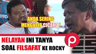 ROCKY GERUNG KAGUM  TERNYATA NELAYAN INI PAHAM SOAL FILSAFAT GEOPOLITIK DAN GEOSTRATEGI [upl. by Irme]