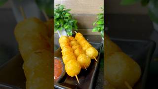 💢💥Quick and easy Potato Stick Ball recipe 😋🤩  easy and tasty 🤤 shorts trendingnow reels [upl. by Eelrefinnej]