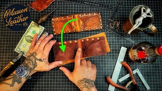 Can I Recreate this Vintage Leather Wallet [upl. by Ygiaf386]