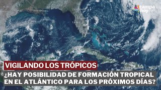 ¿Hay posibilidad de formación tropical en el Atlántico para las próximas semanas [upl. by Fillian]