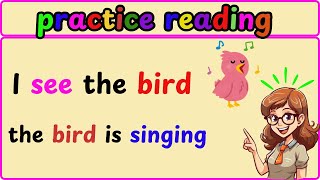 Practice Reading  Learn how to read  Reading Lesson for Grade 1 Grade 2 [upl. by Sinned342]