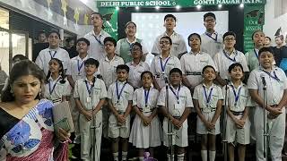 French Song On écrit sur les mur by Dps Gomtinagar ext School choir [upl. by Adiell]