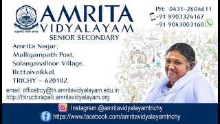 Amrita Vidyalayam Trichy [upl. by Naillil725]