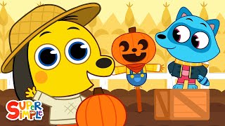 Were Going To The Pumpkin Patch  Kids Songs  Super Simple Songs [upl. by Quinlan]