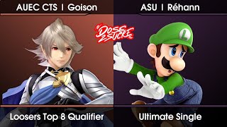 DOSE2SUCRE  202302  Goison Corrin Vs Réhann Luigi SSBU Ultimate Tournament [upl. by Currey]