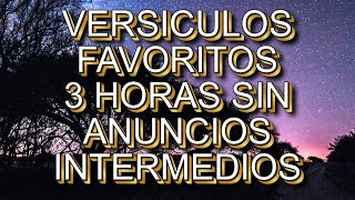 VERSÍCULOS FAVORITOS PARA REFLEXIONAR Y ORAR  3 HORASSIN INTERMEDIOS VOZ ARMANDO GAMEZ [upl. by Atikihs443]