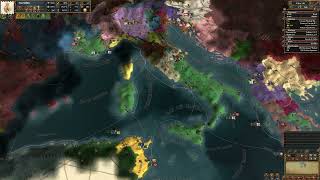 EU4  MEIOU and Taxes  Naples into Rome  04  Consolidation [upl. by Atiuqrahs]