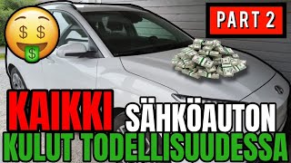 Sähköautoilun KAIKKI kustannukset reilun parin vuoden ajalta  Hyundai Kona Electric MY21 [upl. by Kutchins718]