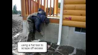 How to seal and conceal joints between Duraskirt concrete skirting panels [upl. by Aitrop]