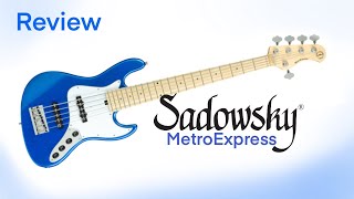 Review Bass Sadowsky MetroExpress [upl. by Alleacim]