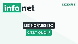 Les normes ISO cest quoi  définition aide lexique tuto explication [upl. by Munn]