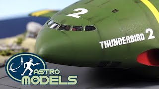 Thunderbird 2  Astro Models Premium Edition Prebuilt amp Painted Aoshima Model  1350 Scale [upl. by Kasey]