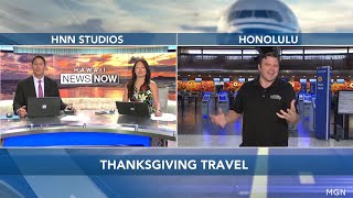 A look at Honolulus airport on Thanksgiving Eve [upl. by Teodora]