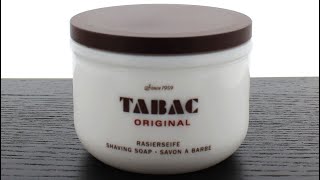 Tabac Original Shave Soap Review [upl. by Hullda]