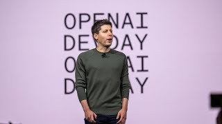 OpenAI DevDay Opening Keynote [upl. by Irac]