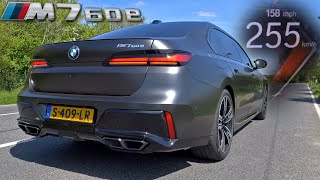 BMW M760e  0100 100200 TOP SPEED SOUND amp Autobahn POV [upl. by Spurgeon]