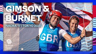 Olympic DEBUTANTS Gimson amp Burnet take NACRA 17 SILVER  Tokyo 2020 Olympic Games  Medal Moments [upl. by Launcelot]