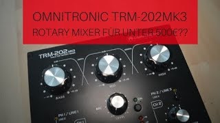 Review Rotary Mixer Omnitronic TRM202 MK3 [upl. by Eustatius]