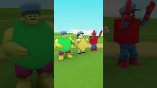 Squid Game Doll Pranks Hulk with Fake Hole Challenge  Roblox 3D [upl. by Wane378]