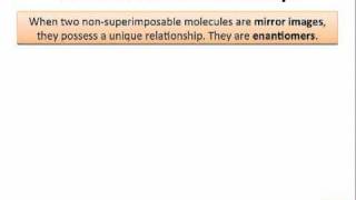 OChem 7 Enantiomers amp Diastereomers [upl. by Haukom362]