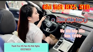 MG RX5 STD 2023 review chi tiết Ưu đãi chưa từng có Chương trình Khuyến mãi tháng 32024 [upl. by Ramraj]