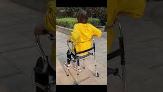 Walker Rest Seat  Your Ultimate Mobility Companion walker longtermcare transfer [upl. by Vijnas]