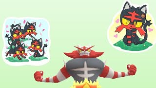 Incineroar new move darkest lariat pokemongo [upl. by Jehanna]