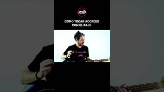 ¿¿¿Cómo Tocar Acordes con el Bajo bajistas clasesdebajo [upl. by Oicatsana]