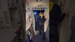 What Airbus pilots think Boeing planes are like 737 boeing [upl. by Leryt]