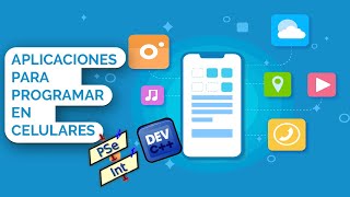 Apps para programar en el Celular  Pseint y Lenguaje C [upl. by Muhan]