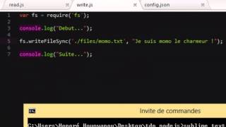 Node JS  6  writeFile amp writeFileSync [upl. by Remas]