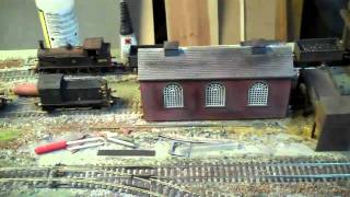 Styal Model railway update 29  point motor and Railmaster [upl. by Mafalda]