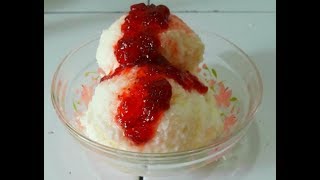 SORBETE DE COCO ARTESANAL ¡3 ingredientes Fácil y delicioso helado casero [upl. by Eluj]