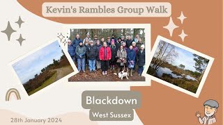 Kevins Rambles Group Walk  January 2024 [upl. by Adnileb]