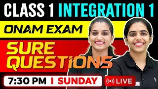 Class 1 Integration 1  Onam Exam Sure Questions  Exam Winner Class 1 [upl. by Nylarat372]