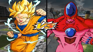 Goku SSJ2 VS Hatchiyack Full Power  DBZ Budokai Tenkaichi 4 Beta 1341 60FPS [upl. by Vernita]