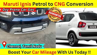 ✅ Maruti Ignis Petrol to CNG Conversion in Tamil [upl. by Bringhurst]