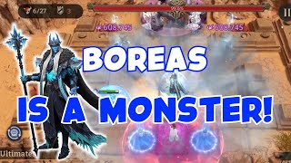 Boreas POWERCREEPS EVERYONE 😱 GR221 SOLO DPS Showcase Watcher of Realms [upl. by Curzon]